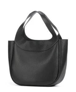 Abro Adria Loft Tote bag grained cow leather black Sale