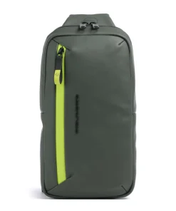 Piquadro C2OW Sling bag polyester khaki Clearance